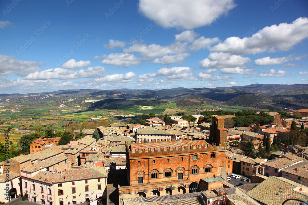 View from Bell Tower in Orvieto Italy