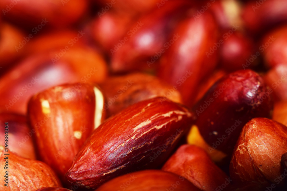 Peanuts at close range