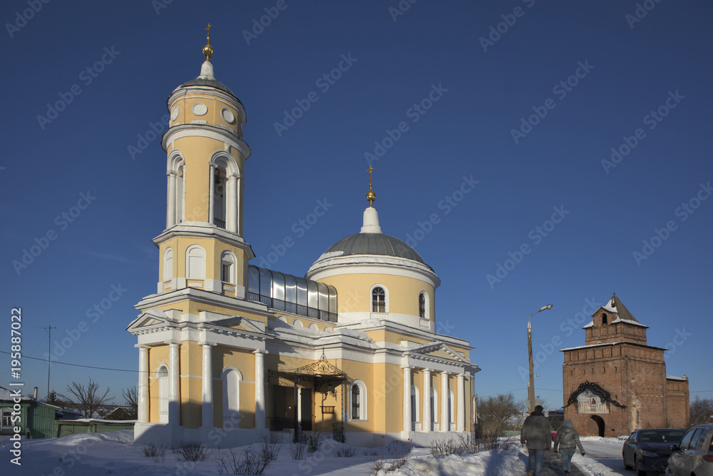 Church of the Exaltation of the Holy Cross in Kolomna Kremlin, Russia