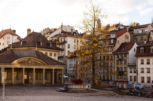 Rue des Forgerons, Fribourg, Switzerland. photo