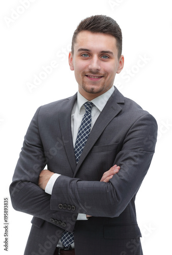 portrait of confident businessman