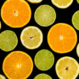 Slices Of Oranges Lemons And Limes Fruit