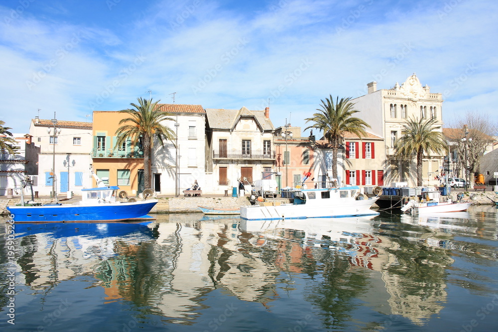 Obraz premium Vieux port du Grau du roi, Camargue, France
