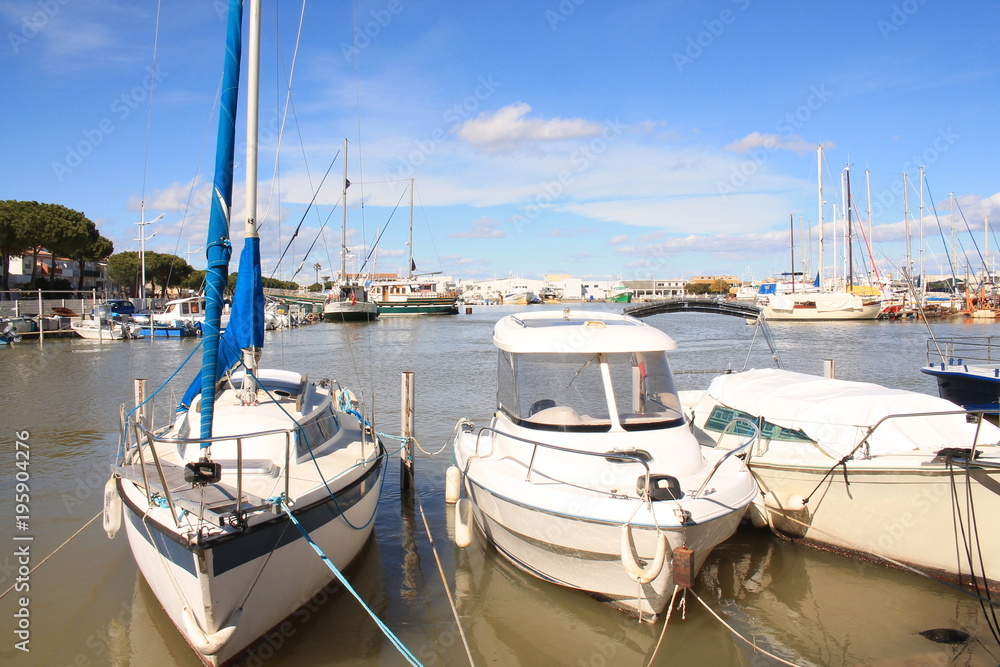 Port de plaisance du Grau du roi, Camargue, France Port de plaisance du Grau du roi, Camargue, France