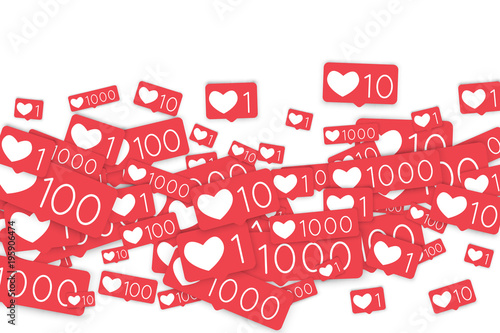 Social media counters.