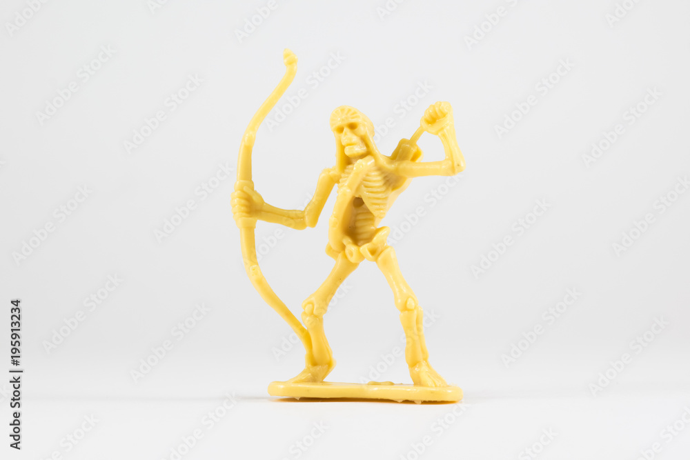 Skeleton Soldier Figurine with Bow and Arrows Skeleton Soldier Figurine with Bow and Arrows