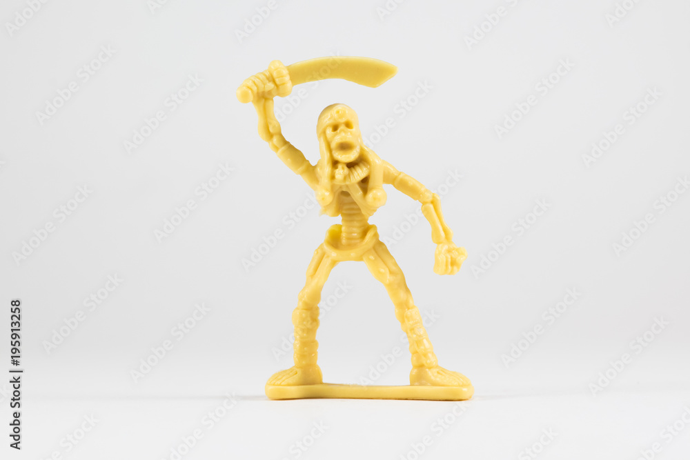 Skeleton Soldier Figurine with Saber Skeleton Soldier Figurine with Saber
