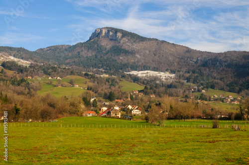 Winter in the Savoy Area in Southern France