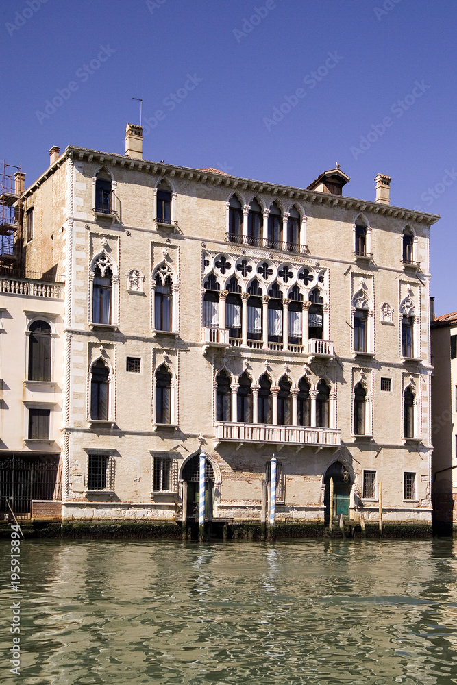 Beautiful old building at Venice Italy