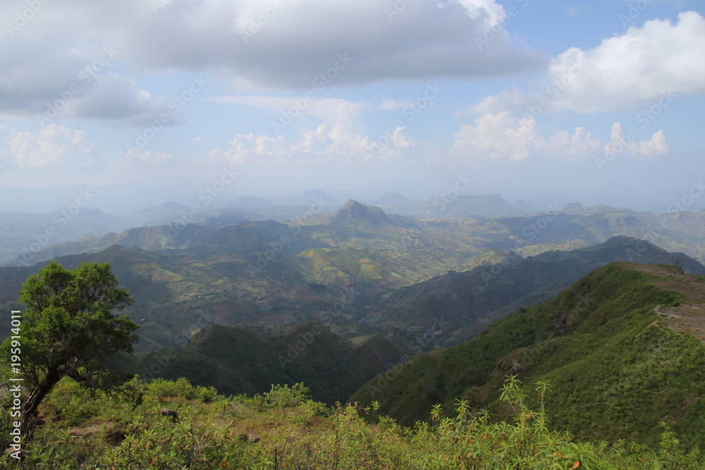 Landschaft Simiengebirge - Äthiopien