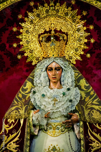 Rostro de la Virgen de la Esperanza Macarena, Madrid