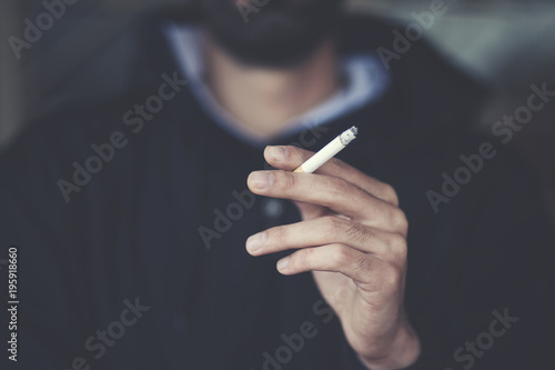 Man has serious nicotine addiction