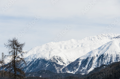Muottas Muragl, Punt Muragl, Bergbahnen, Alpen, Winter, Schweiz