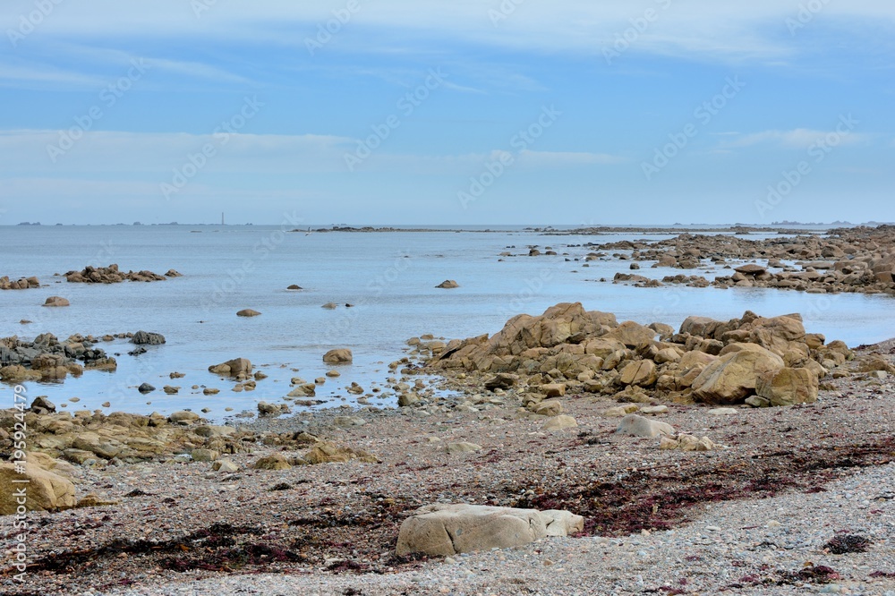 Paysage de la côte bretonne