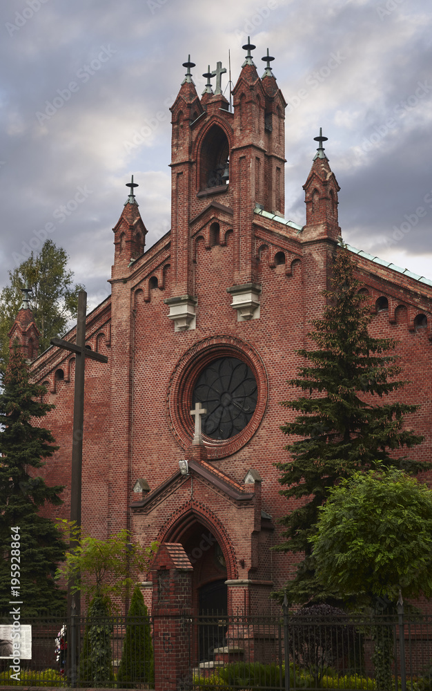 Fototapeta premium Gothic medieval church.