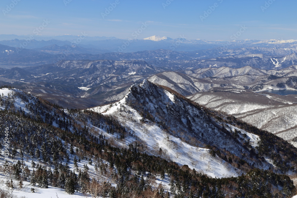 残雪期の上州武尊山 ( 2018/03/03 ) 残雪期の上州武尊山 ( 2018/03/03 )