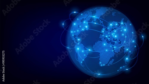 Internet, Web, Blue Earth, Communication Technologies