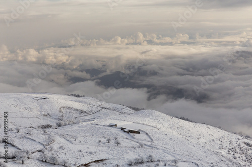 Pastures of Filband in Winter, Mazandaran, Iran