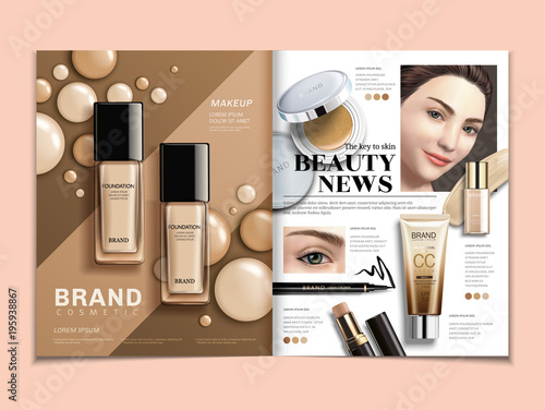 Fashion magazine template