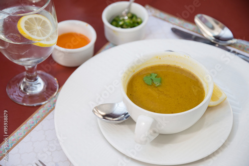 Mulligatawny Shorba soup, Indian cuisine