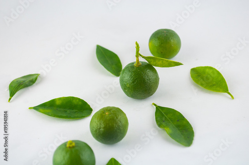 Lime isolated on white background   © firdausjupiter