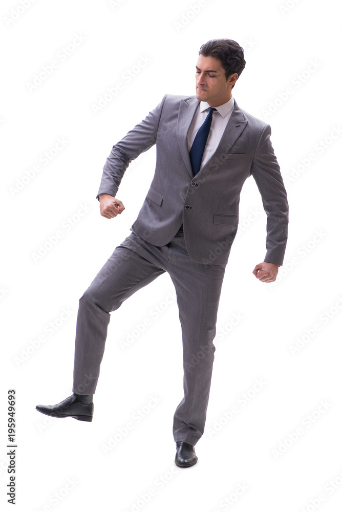 Businessman isolated on the white background Businessman isolated on the white background