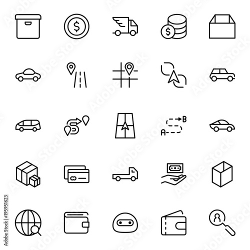 Online store flat icon