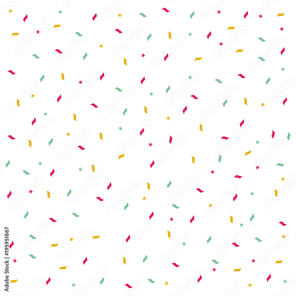 confetti party pattern background vector illustration design confetti party pattern background vector illustration design