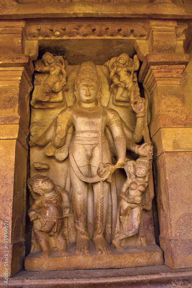 Hariharan form of Lord Vishnu, Durga temple , Aihole , Karnataka Hariharan form of Lord Vishnu, Durga temple , Aihole , Karnataka