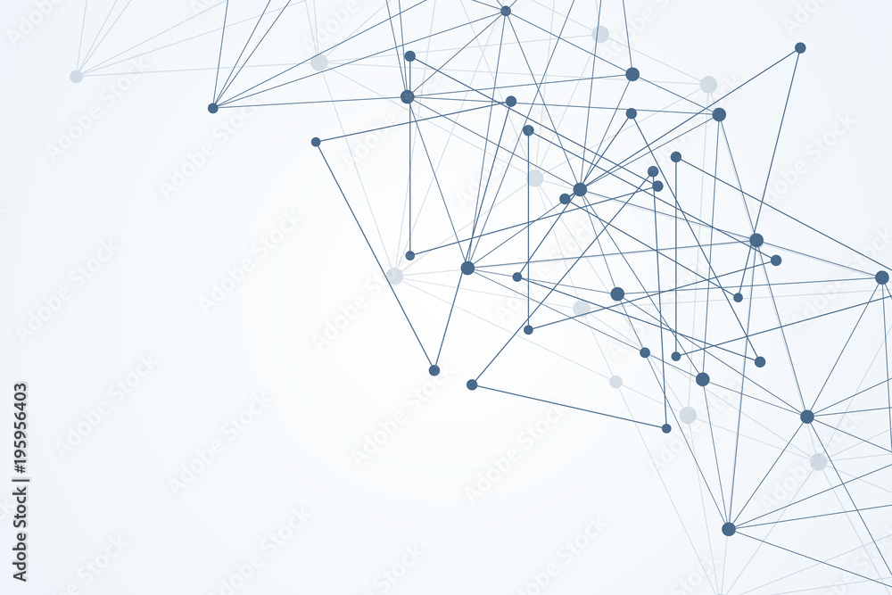 Geometric abstract background with connected line and dots. Structure molecule and communication. Scientific concept for your design. Medical, technology, science background. illustration. Geometric abstract background with connected line and dots. Structure molecule and communication. Scientific concept for your design. Medical, technology, science background. illustration.
