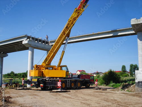 Bridge under construction