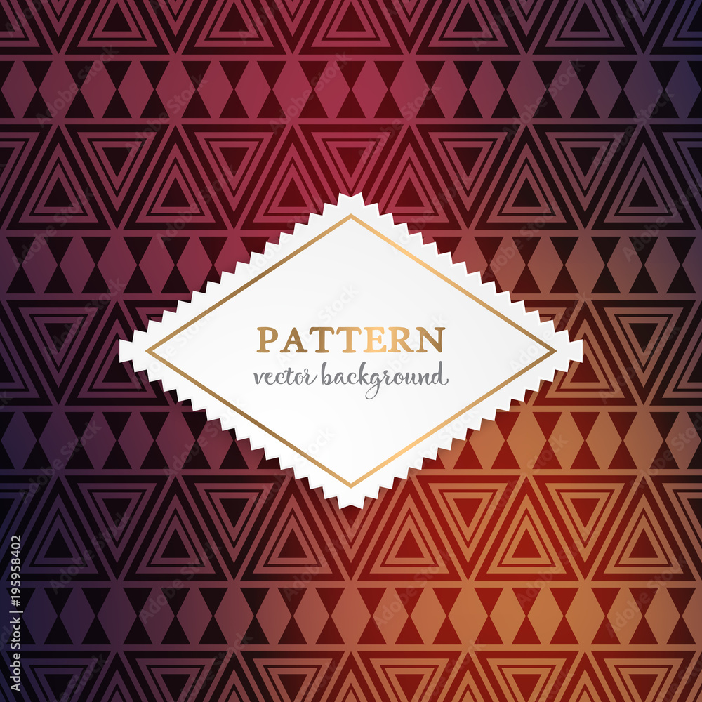 Abstract geometric pattern Abstract geometric pattern
