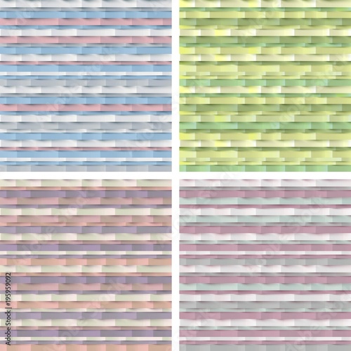 Set of abstract parallel bands
