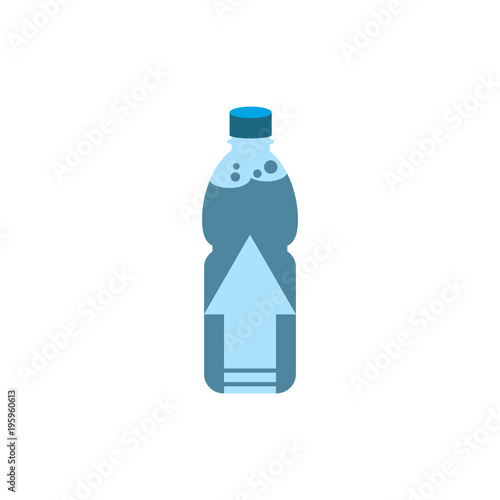 Upload Bootle Logo Icon Design