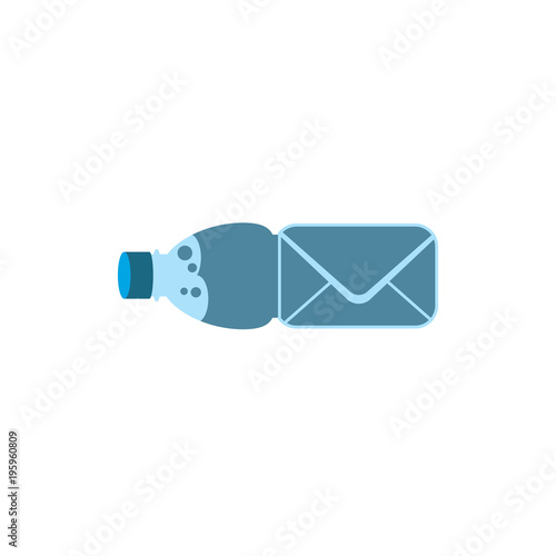 Mail Bootle Logo Icon Design