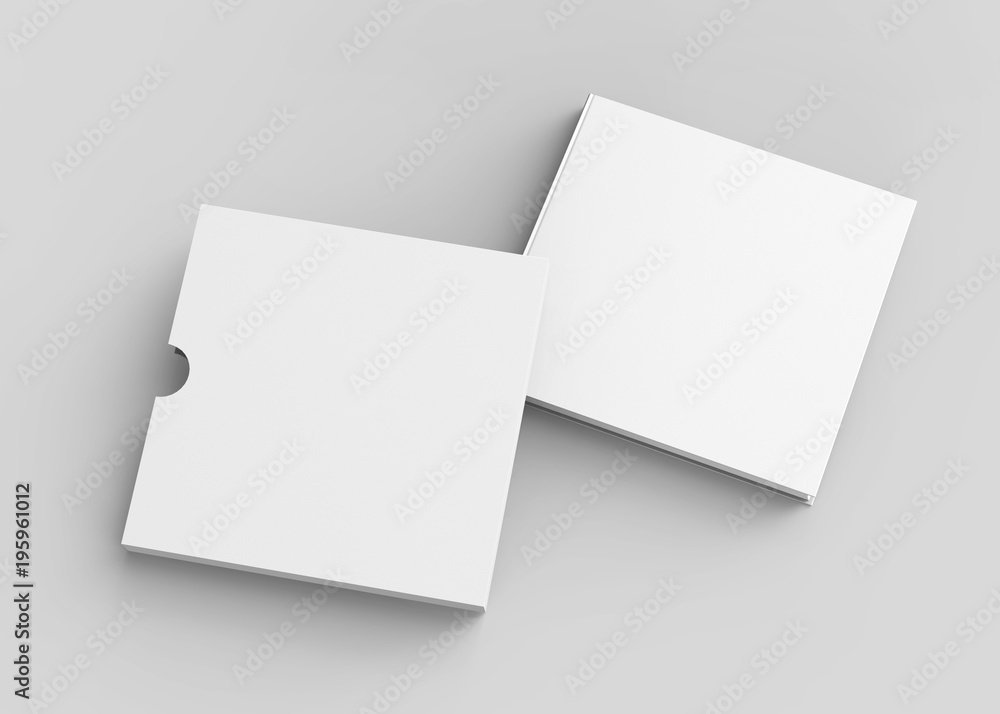 Blank book with cardboard box cover Blank book with cardboard box cover
