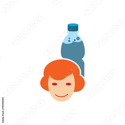 Mother Bootle Logo Icon Design