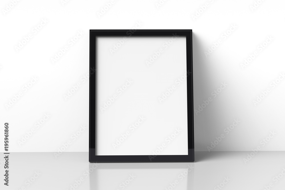 Blank picture frame mockup Blank picture frame mockup