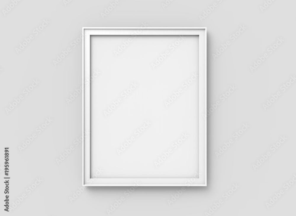 Blank picture frame mockup Blank picture frame mockup