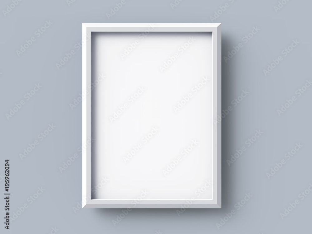 Blank picture frame mockup Blank picture frame mockup