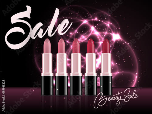 Fashion lipstick magazine ads