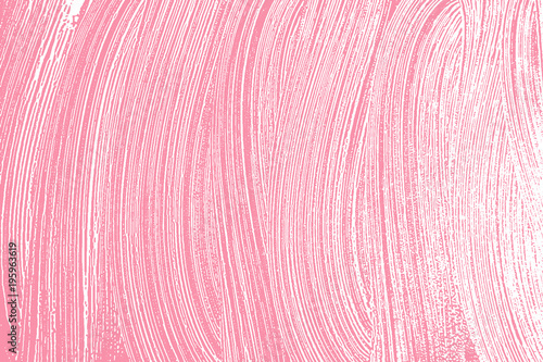 Natural soap texture. Actual bright pink foam trace background. Artistic posh soap suds. Cleanliness, cleanness, purity concept. Vector illustration.