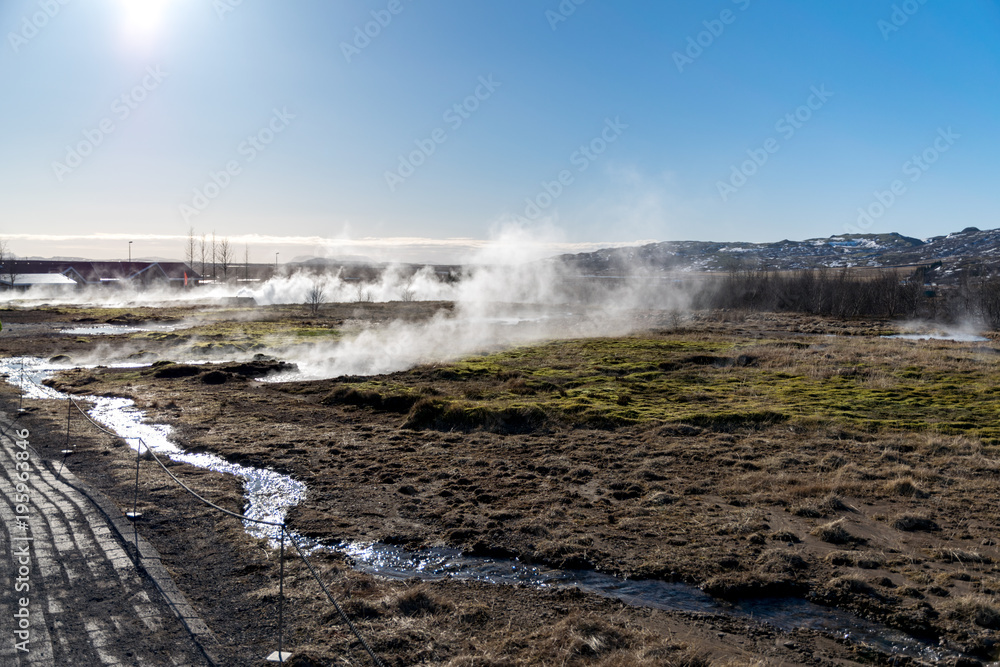 Fototapeta premium Icelandic hot Springs