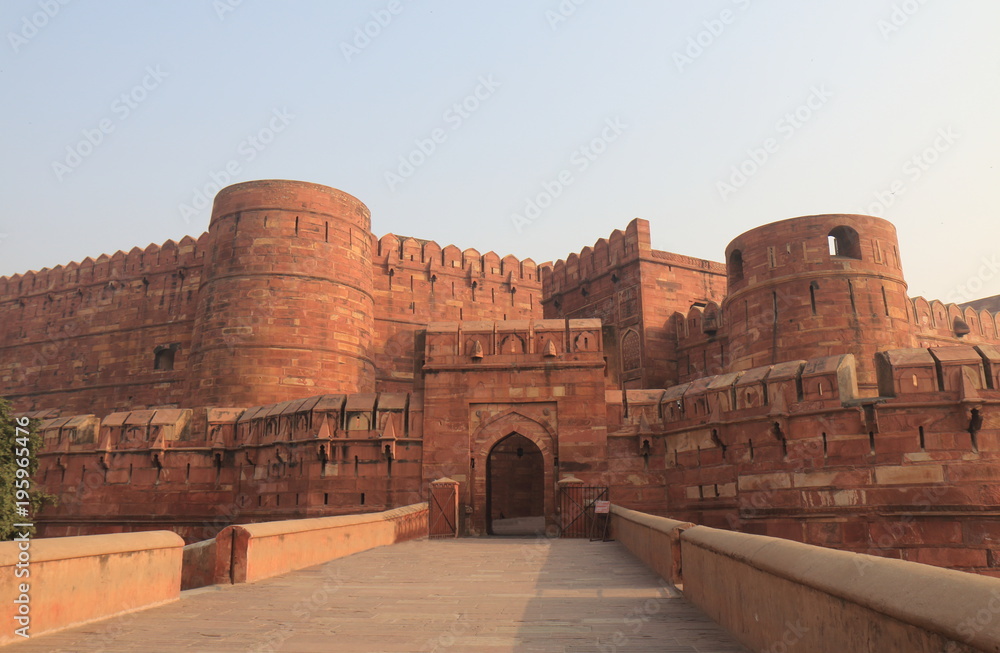 Amar Singh gate Agra fort historical architecture Agra India