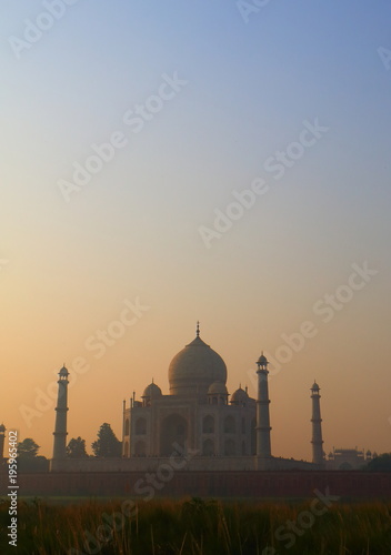 Iconic architecture Taj Mahal Agra India