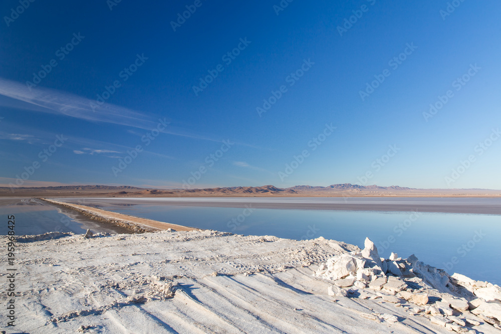 Obraz premium Hoze Soltan Salt Lake, Qom, Iran