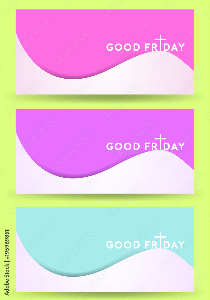 Good Friday background design Good Friday background design