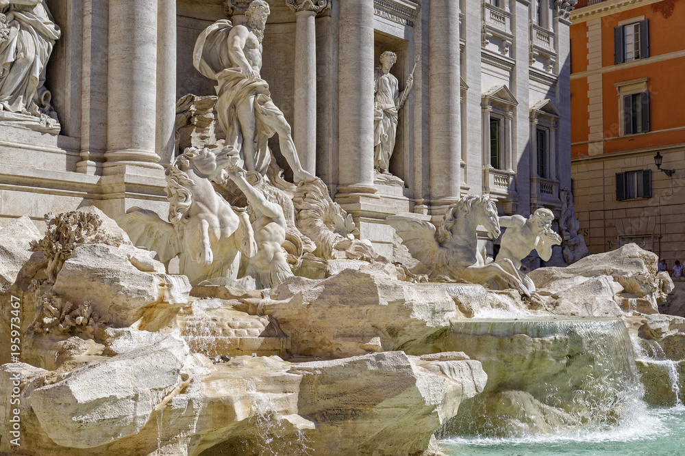 The Trevi Fountain 