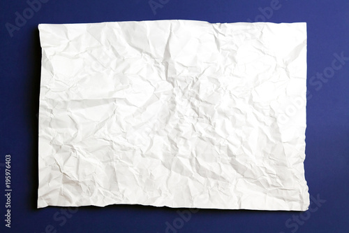 Wallpaper Mural Paper texture background, crumpled paper texture on blue background Torontodigital.ca