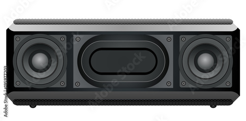 Modern Bluetooth Speaker vector eps 10